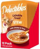 Hartz Delectables Stew Lickable Wet Cat Treats - Flavors for Adult & Senior Cats - Buy Online on GoSupps.com