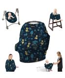 MILK SNOB Original Disney 5-in-1 reference-multifunctional baby carrier with breastfeed top function |Still towel for on the go stroller sun protection reference for baby seats etc. (Winnie) Winnie Pouh - Buy Online on GoSupps.com