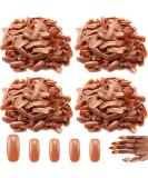 400pcs Brown Replacement False Nail Tips for Nail Training Hand Practice - DIY Manicure Supply - Buy Online on GoSupps.com