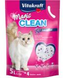Vitakraft Magic Clean Lavender Cat Litter | Non-Clumping Low Dust 5L with Practical Carrying Strap - Buy Online on GoSupps.com