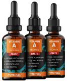 Vitamin A Drop Forte - 1000 g per Drop | 5400 Drops | High Bioavailability Vegan Lab Tested No Additives - Buy Online on GoSupps.com