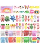 Funtopia 100 Pcs Cute Snap Hair Clips Barrettes for Women Teens Girls Kids  Colorful No Slips Metal Fruit Animal Hair Clips for Birthday Party Christmas Gift - Buy Online on GoSupps.com