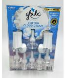 Glade PlugIns Scented Oil Set - 2 Warmers & 6 Cotton Cloud Dreams Refills | International Shipping Available - Buy Online on GoSupps.com