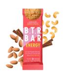 B.T.R. Bar Superfood Keto Protein Bars - Plant Based Vegan Protein - Low Carb & Calorie - Gluten Free - No Sugar Alcohols - Cinnamon Cookie Dough ENERGY (12 Pack) - Buy Online on GoSupps.com
