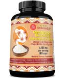 Magnesium Chloride (Cloruro de Magnesio) 1 400 per Serving 100 Capsules high Absorption with Magnesium Citrate - Buy Online on GoSupps.com