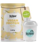 Vegan Protein Powder with Free Shaker - Vanilla Flavor | B2 & Zinc | Plant-Based Alternative to Whey Protein - Buy Online on GoSupps.com