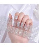 22 STK Self-Adhesive Gel Nail Polish Stickers | Long-Lasting Salon Quality Nail Foils | UV Hardened Nail Art - Buy Online on GoSupps.com