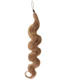 American Dream Hair Addition | 100% Real Hair | Ash Blonde 18 (46 cm) | Slightly Corrugated | 1 Pack (174 g) - International Shipping Available - Buy Online on GoSupps.com