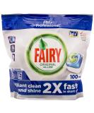 Fairy Original All-in-One Professional Dishwasher Capsules - 100 Capsules - Buy Online on GoSupps.com