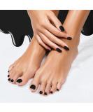 Bot 32x UV Gel Nail Foil for Toes - All-in-One Self-Adhesive No Base Coat Needed - Dermatologically Tested Black Gel Foil - Buy Online on GoSupps.com