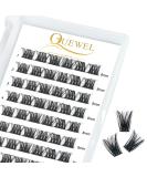 Individual Eyelash Clusters - C Curl 8mm | 72 Sticks | DIY Extensions | Honey 01-C-8mm - Perfect for Makeup & Beauty - Buy Online on GoSupps.com