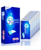 Teeth Whitening Kit: 5D White Strips for Smoking Coffee Stains | 14 Sets, 28pcs | Home Tooth Whitening with Mint Flavored Strips - Buy Online on GoSupps.com