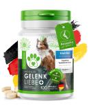 Loyaltypfote Joint Tablets for Dogs - 100 Count Made in Germany | MSM Green Lipped Mussel & Devil's Claw - 6 Month Supply - High Acceptance - Buy Online on GoSupps.com