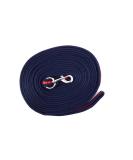 Gee Tac Soft Lead Rope/Lunge Line 8m - NAVY/RED - Buy Online on GoSupps.com