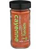 Spicely Organic Cayenne Pepper Powder 1.6 oz | Certified Gluten Free | Premium Spice - Buy Online on GoSupps.com