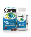 Ocuvite Adult 50+ Eye Vitamin & Mineral Supplement 90 Soft Gels - Buy Online on GoSupps.com