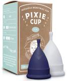 Soft Menstrual Cups for Tilted Cervix - Buy One Give One - Includes Ebook, Cleaning Wipes, Lube & Storage Bag - Small & Large Sizes - Tampon & Pad Alternative - Buy Online on GoSupps.com