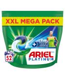 Ariel Platinum PODS Washing Liquid Laundry Detergent Capsules 52 Washes Touch Of Febreze Odour Defence Extra Stain & Odour Removal - Buy Online on GoSupps.com