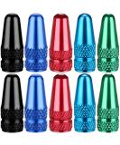 Presta Valve Caps Aluminum Anodized Dust Covers for MTB, Road, Hybrid & Fat Bikes - 10-Pack - Buy Online on GoSupps.com