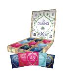 Pukka Herbs | Relax Herbal Tea Selection Box  | 9 Flavours | 45 Sachets  | Lavender Tea | Chamomile Tea | Relaxing Gift | Organic Herbal Tea Relax Box - Buy Online on GoSupps.com