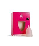 Reusable Menstrual Cup | 100% Medical Grade Silicone | Non-Toxic Hypoallergenic Comfortable - Light to Medium Flow Size 1 - Buy Online on GoSupps.com