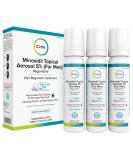 Regoxidine Men's 5% Minoxidil Foam (3-Month Supply) Helps Restore Vertex Hair Loss and Supports Hair Regrowth for Thinning Hair with Unscented Topical Aerosol Treatment Unscented Foam 2.11 Ounce (Pack of 3) - Buy Online on GoSupps.com