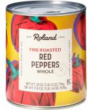 Roland Foods Fire Roasted Red Peppers Whole Peppers Specialty Imported Food 28-Ounce Can (Pack of 4) - Buy Online on GoSupps.com