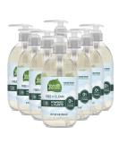 Seventh Generation Hand Soap, Free & Clean Unscented, 12 oz, 8 Pack (Packaging May Vary) - Buy Online on GoSupps.com