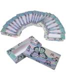 MWoot 24-Piece Butterfly Print Eyelash Packaging Box | Empty Storage for False Eyelashes & Care Tools - Buy Online on GoSupps.com