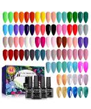 45 PCS Gel Nail Polish Kit- Gel Nail Kit with 42 Colors Gel polish Set Nail Polish Set Green Blue Red Pink Collection Gifts for Women SET 3 - Buy Online on GoSupps.com