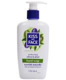 Kiss My Face Liquid Moisture Soap with Olive & Aloe - 9 oz - Natural Hydrating Cleanser for All Skin Types - International Shipping Available - Buy Online on GoSupps.com