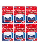 Eco-Friendly Dental Floss - 6 Pack Vegan & Cruelty-Free Natural Wax Shred-Resistant for Sustainable Oral Care - Buy Online on GoSupps.com