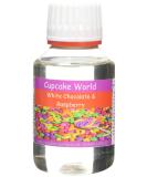 Cupcake World White Chocolate and Raspberry Intense Food Flavouring 100 ml - Buy Online on GoSupps.com