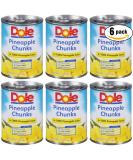 Dole Pineapple Chunks in 100% Juice 20oz Can (Pack of 6) - 120oz Total - Buy Online on GoSupps.com