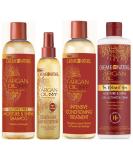 Creme of Nature Argan Oil Shampoo & Conditioner Combo - Sulfate-Free Hair Care Set (354 ml + 250 ml) - Curls Activation Cream & Force & Shine Conditioner - Buy Online on GoSupps.com