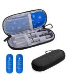 Yarwo Insulin Cooler Travel Case with Ice Packs - Diabetic Medication Organizer - Buy Online on GoSupps.com