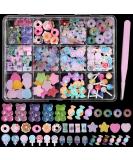 3D Candy Nail Charms - Multi Color Lollipop Donuts & Bears for Acrylic Nails | Cute Nail Art DIY Decorations - Buy Online on GoSupps.com