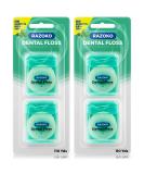 Coconut Oil Dental Floss 55 Yards 4 Count - Mint Flavored Expanding Floss for Wide Spaces - Buy Online on GoSupps.com