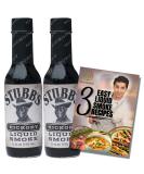 Stubbs Hickory Liquid Smoke for Cooking (148ml x 2) - Vegan Seasoning with Recipe Leaflet | Gluten-Free Liquid Smoke for Flavoring | Perfect for Vegetarians - Buy Online on GoSupps.com