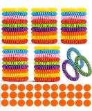 48 Pack Waterproof Mosquito Bracelets and Citronella Patches - Deet Free Bands for Kids and Adults - Perfect for Outdoor Hiking - Individually Wrapped - Buy Online on GoSupps.com
