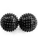 2x Biodegradable DBT Skills Hedgehog Ball - Magnetic Acupressure Massage Ball for Stress Relief & Focus | 32mm Black - Buy Online on GoSupps.com