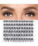 Lankiz 0.07 D Curl Single Eyelashes | 10-16mm Cluster Lashes | DIY Natural Fake Eyelash Extensions | 72 PCs at Home - Buy Online on GoSupps.com