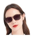 MARE AZZURO Bifocal Reading Sunglasses for Women - Trendy Square Outdoor Readers (Leopard 2.0) - Stylish & Comfortable Vision Correction - International Shipping Available - Buy Online on GoSupps.com