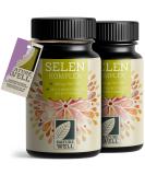High Dose Selenium 200 g Tablets - 100% Vegan 3 Premium Sources | Selen 2x365 - No Additives International Shipping - Buy Online on GoSupps.com