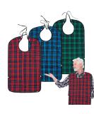 3PK Adult Bibs for Eating - Waterproof Clothing Protector with Crumb Catcher - 30 L x 18 - Men/Women - New Upgrade - Buy Online on GoSupps.com