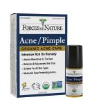 Forces of Nature Natural, Organic Acne Skin Care Treatment, Non GMO, No Harmful Chemicals, Cruelty Free - Acne & Pimple Control, Clear & Balance Skin Tone, 0.14 Fl Oz - Buy Online on GoSupps.com