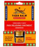 Tiger Balm Red Extra Strength Rub Balm - Alcohol Free Cruelty Free | 0.63 oz (Pack of 6) - International Shipping Available - Buy Online on GoSupps.com
