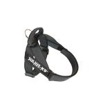 Julius-K9 Belt Harness M/0 Black-Grey | Durable Comfortable Dog Harness for All Breeds | International Shipping Available - Buy Online on GoSupps.com