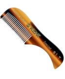 KENT 81T "Freddie" Handmade Beard Mustache Comb - Extra Small. Unbreakable Fine Toothed Beard and Moustache Combs Pocket Size for Facial Hair Grooming. Hand-Made Saw-Cut & Polished 1 Count (Pack of 1) A-Tortoiseshell - Buy Online on GoSupps.com