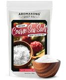 Aromasong 100% Natural Coarse Sea Salt 2.43 LBS Resealable Bag - Dead Sea Salt, Unrefined, Gluten-Free - Perfect for Cooking & Pickling - Buy Online on GoSupps.com